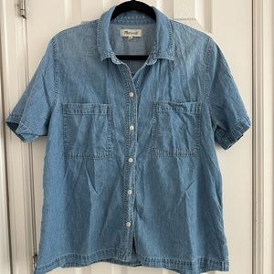 Madewell Denim Camp Shirt